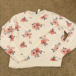 Floral Print Pullover Top